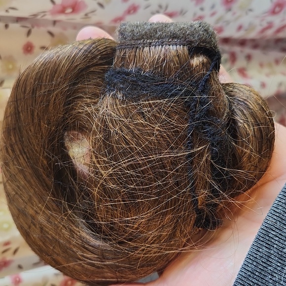 Mirmid 100% Human Hair Ponytail & Wave Lashes kit ☆ Brand New in box ☆ Brown ☆ - Picture 12 of 17